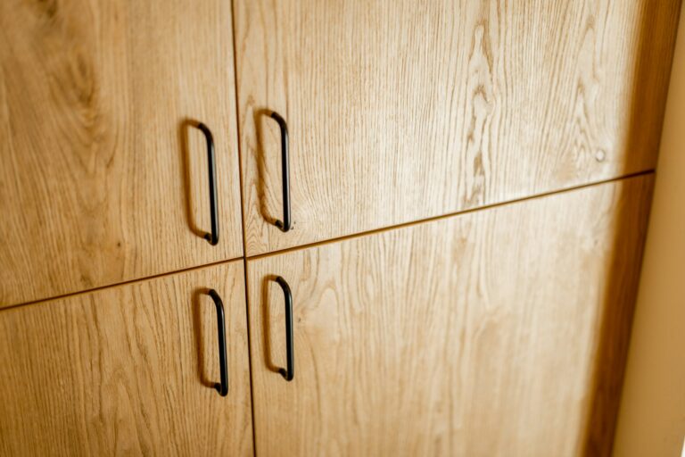 Kitchen wooden facades